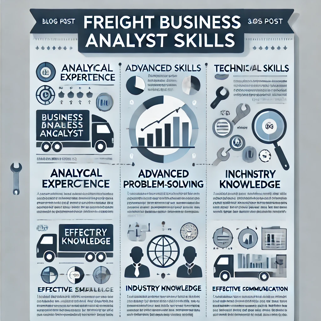 important skills for Freight Management Business Analyst