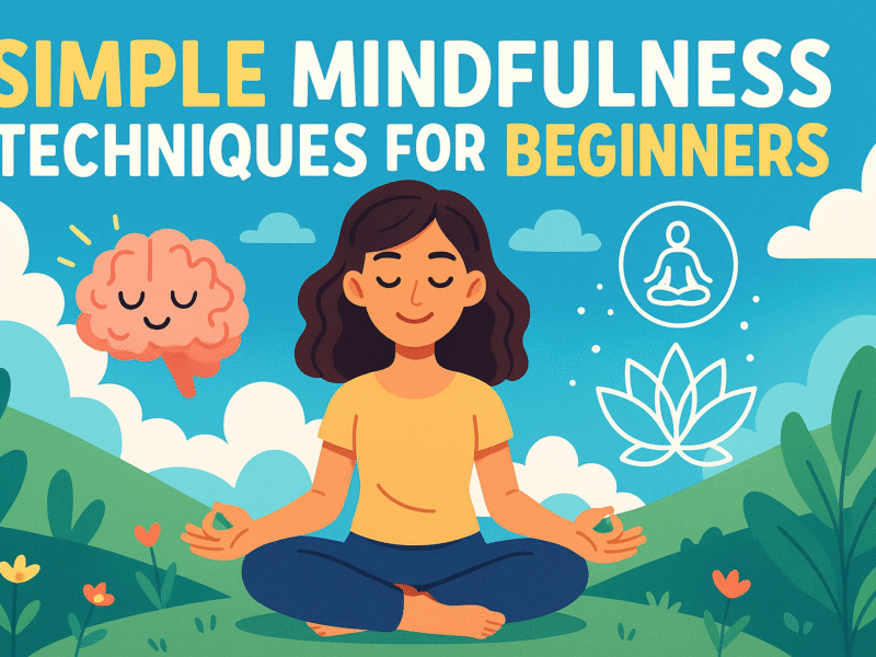 Simple Mindfulness Techniques for Beginners