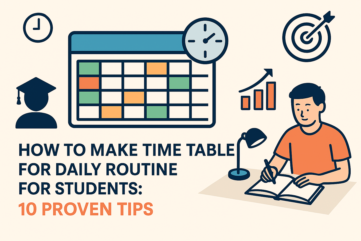 How to Make a Perfect Daily Timetable for Students